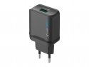 Voeding/Adapter 5-12V QC 3.0 19,5W gelijkspanning schakelend USB A - XLayer